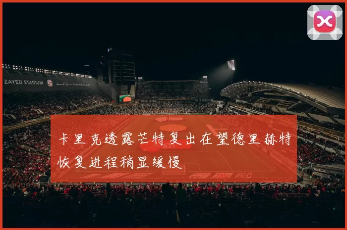 卡里克透露芒特复出在望德里赫特恢复进程稍显缓慢